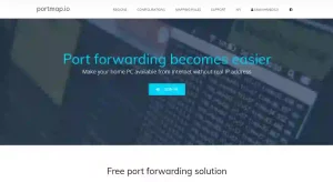 portmap.io website screenshot